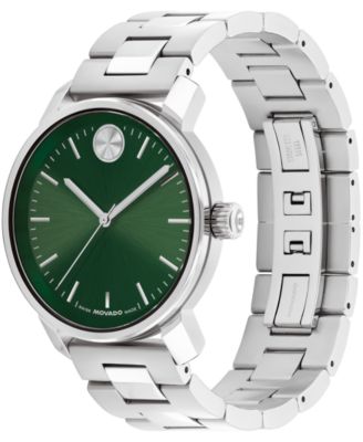 Men's Bold Access Swiss Quartz Stainless Steel Watch, 41mm