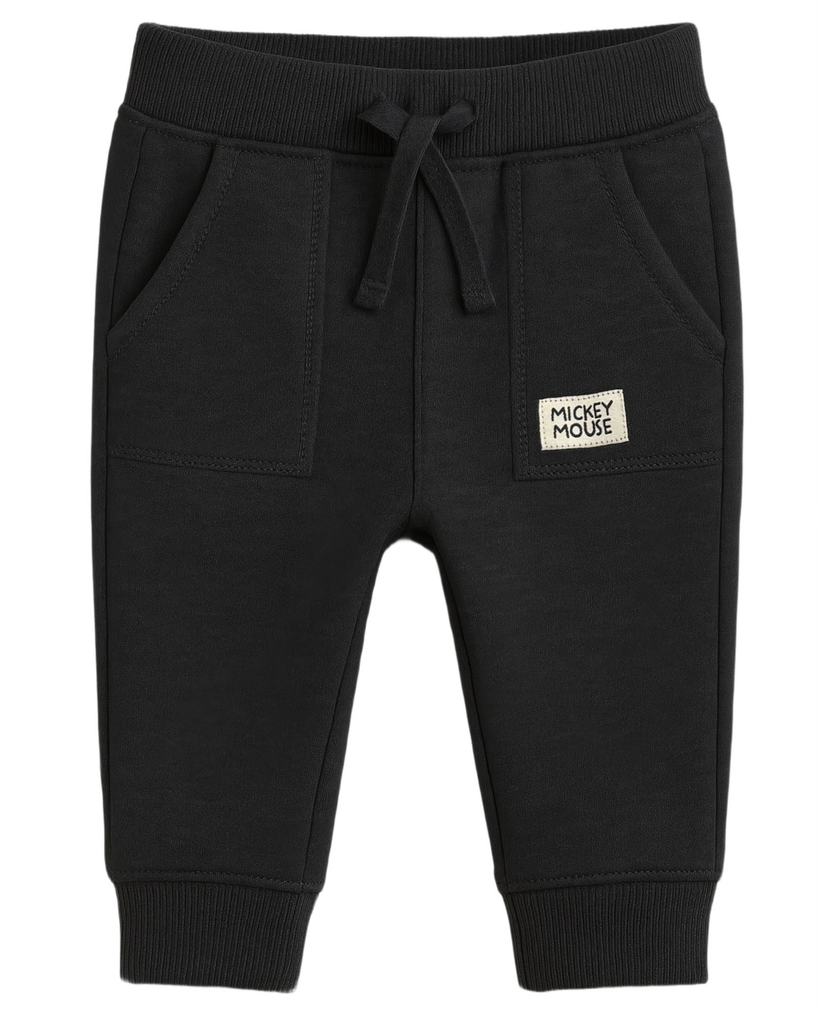 Disney Baby Boys 3-piece Mickey Sweatshirt, Top And Jogger Pants Set In Multi