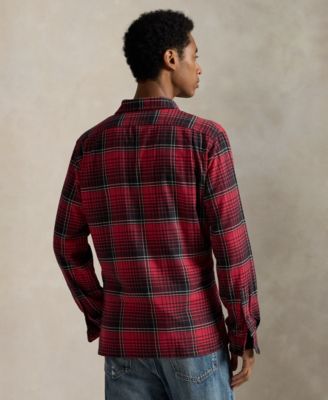 Men's Brushed Performance Long Sleeve Shirt