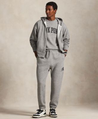 Men's Pink Pony Fleece Knit Sweatpants