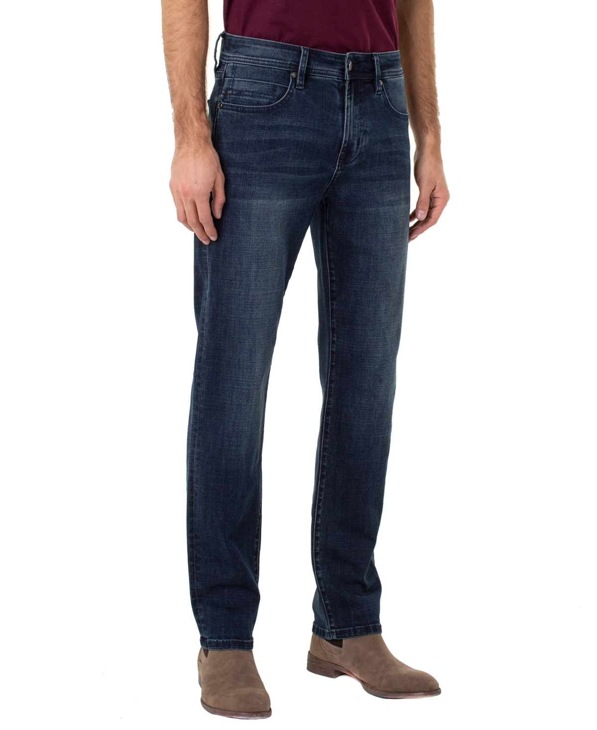 Liverpool Los Angeles Men's Regent Relaxed Straight-Fit Jeans