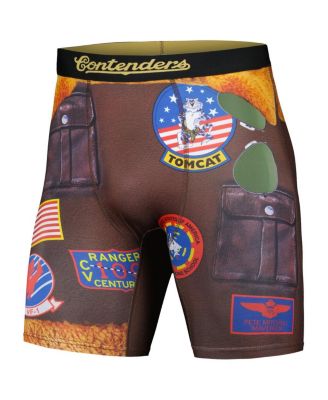 Men's Brown Top Gun Mitchell Boxer Briefs