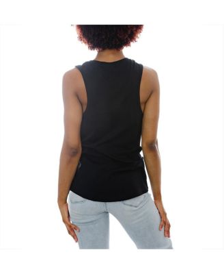 Women's Black Detroit Lions Preseason Opener Racerback Tank Top