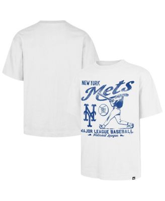 '47 Brand - Men's White New York Mets Regional Batter Foundation T-Shirt