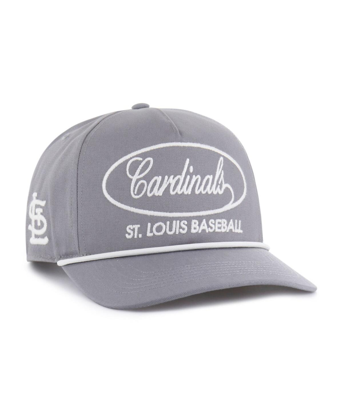 47 Brand Men's Gray St. Louis Cardinals Foundational Hitch Adjustable Hat In Gray