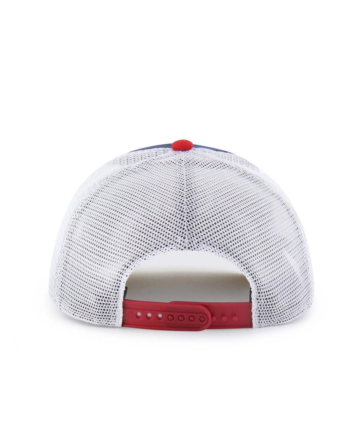'47 Brand Big Boys and Girls Navy/Red Arizona Wildcats Super Stripe Hitch Adjustable Trucker Hat