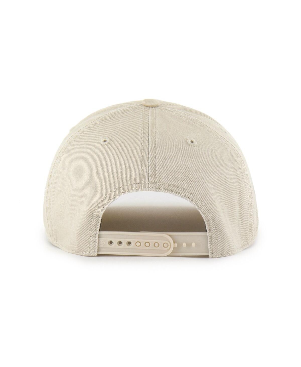 47 Brand Men's And Women's Cream Navy Midshipmen Outdoorsmen Cairn Hitch Adjustable Hat In Neutral