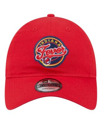 Men's and Women's&nbsp;Red Indiana Fever 9TWENTY Established Date Side Patch Hat