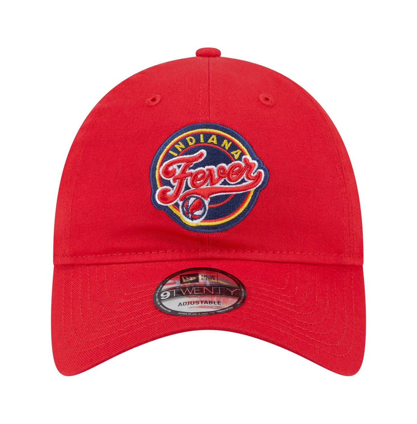Головной убор New Era Red Indiana Fever 9TWENTY Established Date Side Patch Hat — фото 3