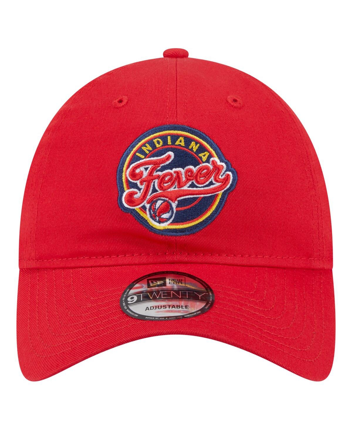 New Era Men's And Women'sâ Red Indiana Fever 9twenty Established Date Side Patch Hat In Red