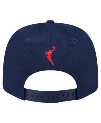 Men's and Women's&nbsp;Navy Indiana Fever 9SEVENTY Checkerboard Print Adjustable Hat