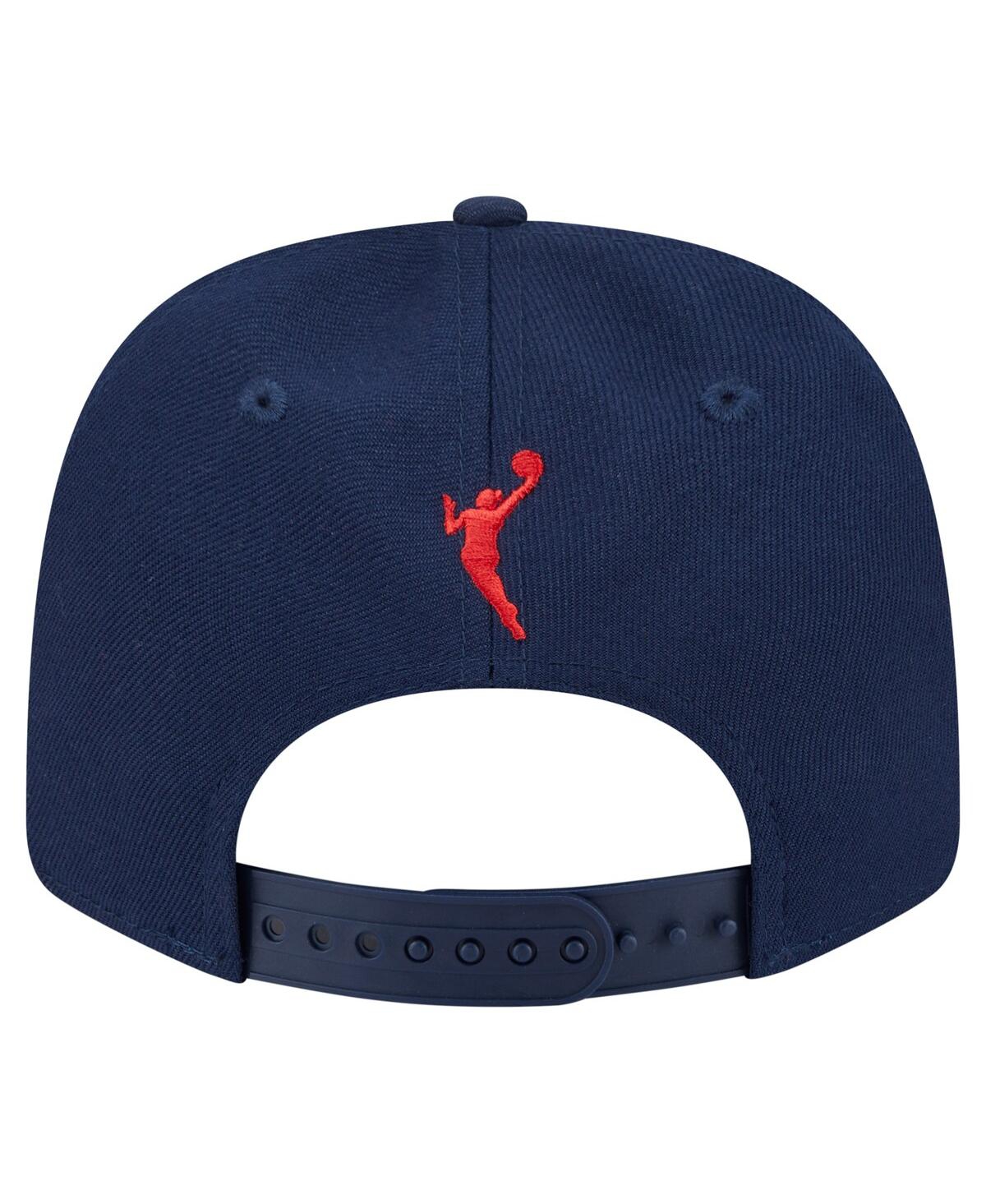 New Era Men's And Women'sâ Navy Indiana Fever 9seventy Checkerboard Print Adjustable Hat In Blue