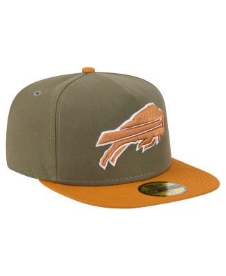 Men's&nbsp;Olive/Brown Buffalo Bills Color Pack A-Frame 59FIFTY Fitted Hat