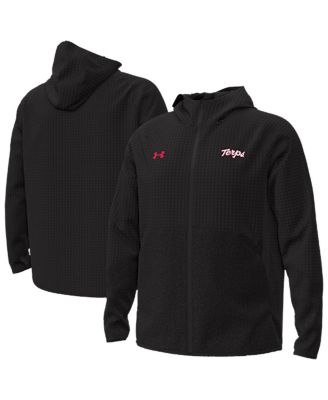 Under Armour - Men's Black Maryland Terrapins Unstoppable Raglan Full-Zip Jacket
