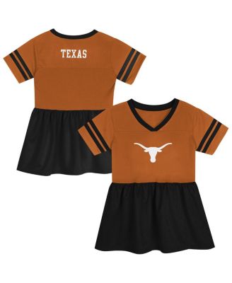 Outerstuff - Toddler Texas Orange/Black Texas Longhorns Stadium Lights Fashion Jersey Dress