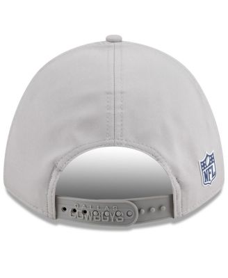 Men's Gray Dallas Cowboys 2025 Sideline M-Crown 9FORTY Adjustable Hat