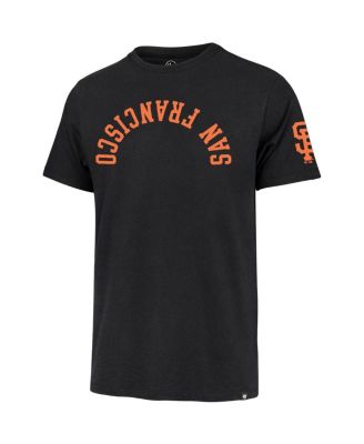 Men's Black San Francisco Giants Upside Down Two-Peat Franklin T-Shirt