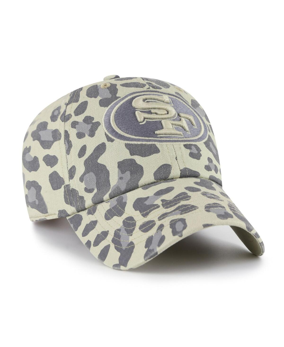 47 Brand Women's Gray San Francisco 49ers Bagheera Clean Up Adjustable Hat In Multi