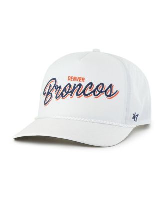 '47 Brand - Men's White Denver Broncos Brrr Fairway Hitch Adjustable Hat