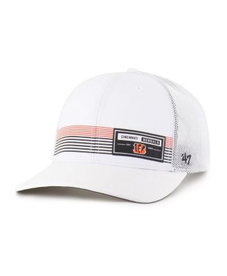 '47 Brand - Men's White Cincinnati Bengals Rangefinder Trucker Adjustable Hat