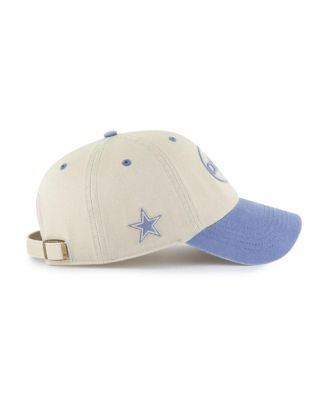 Men's Khaki Dallas Cowboys Breaking Trail Clean Up Adjustable Hat