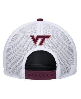 Men's Maroon Virginia Tech Hokies 2025 On-Field Rise Trucker Performance Adjustable Hat