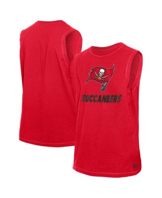 New Era - Men's&nbsp; Red Tampa Bay Buccaneers Leisure Collection Tank Top