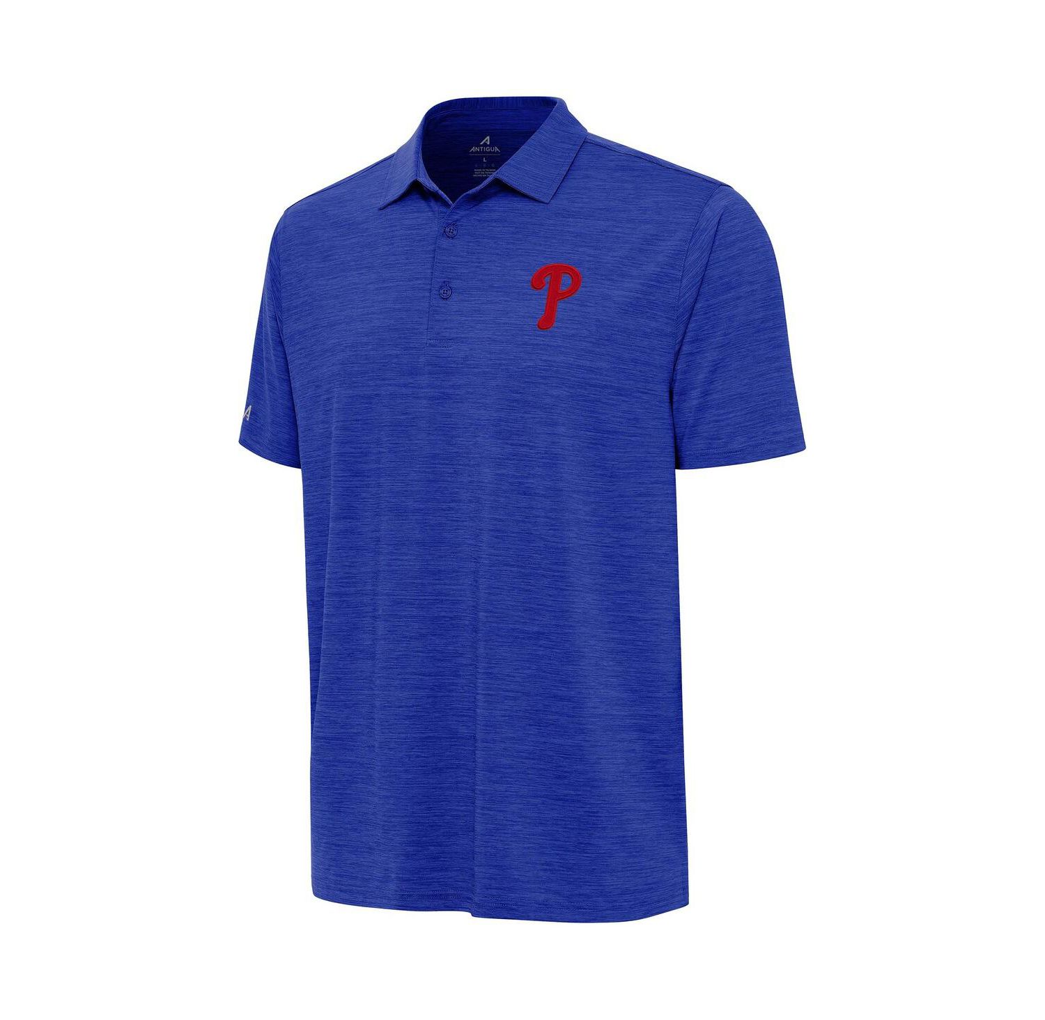 Men's Heather Royal Philadelphia Phillies Layout Polo Shirt