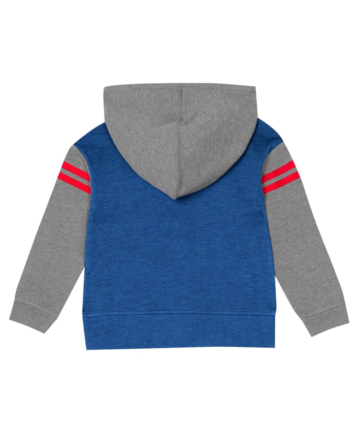 Outerstuff Toddler 2-piece New York Giants Club House Long Sleeve Hoodie Top And Leggings Set In Multi