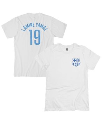1863FC - Men's Lamine Yamal White Barcelona Player T-Shirt