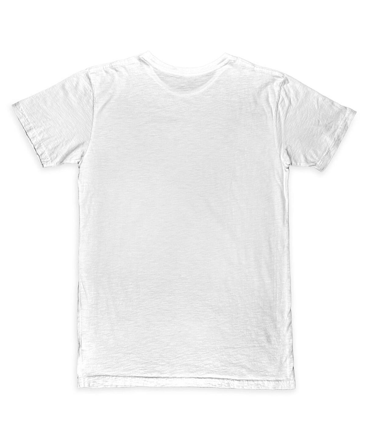 1863fc Men's White Everton Wordmark T-shirt In White