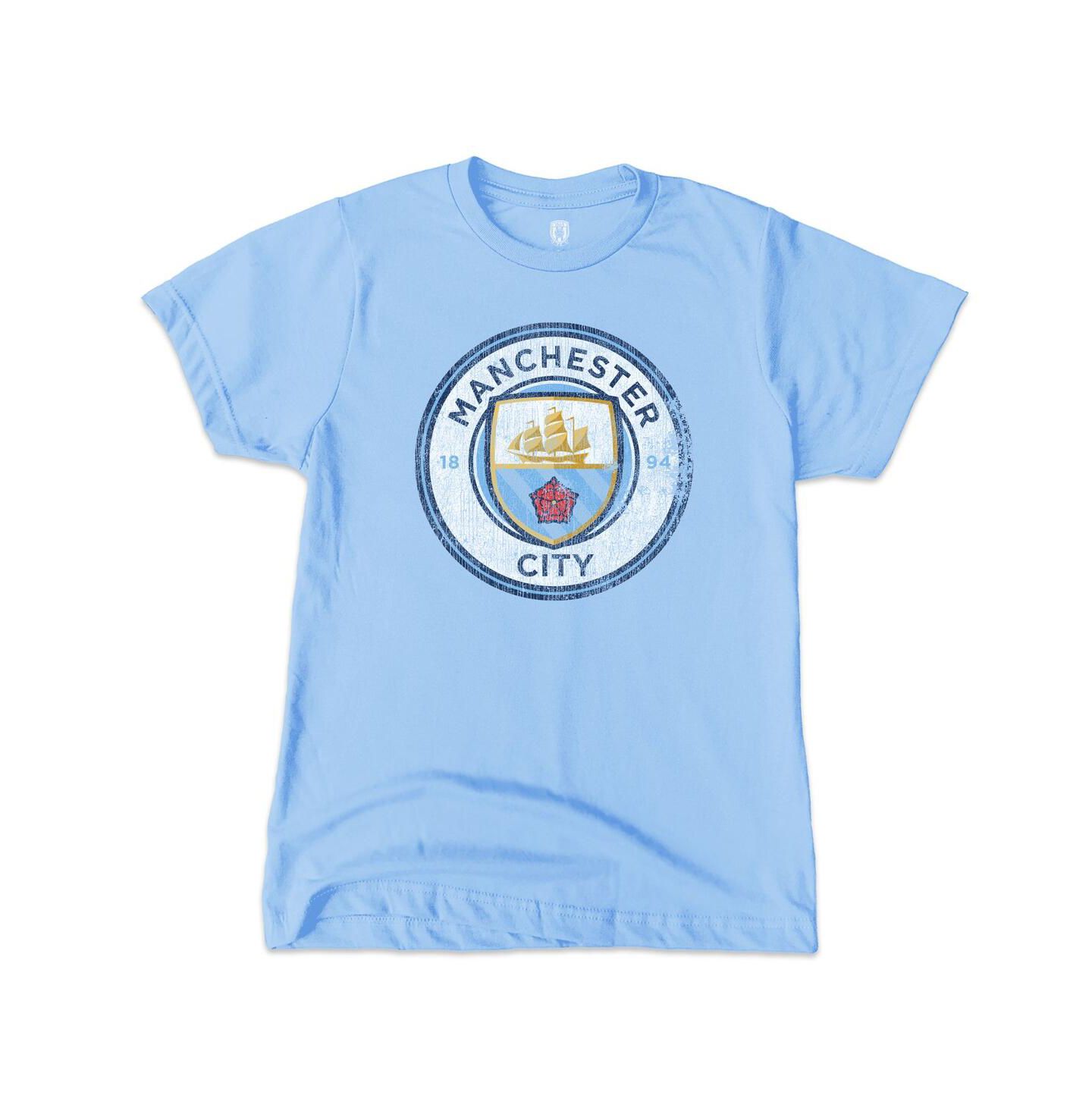 Детская футболка 1863FC Sky Blue Manchester City Color Badge — фото 2