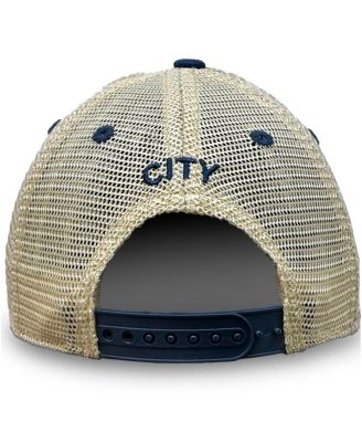 Men's Navy Manchester City Trucker Adjustable Hat