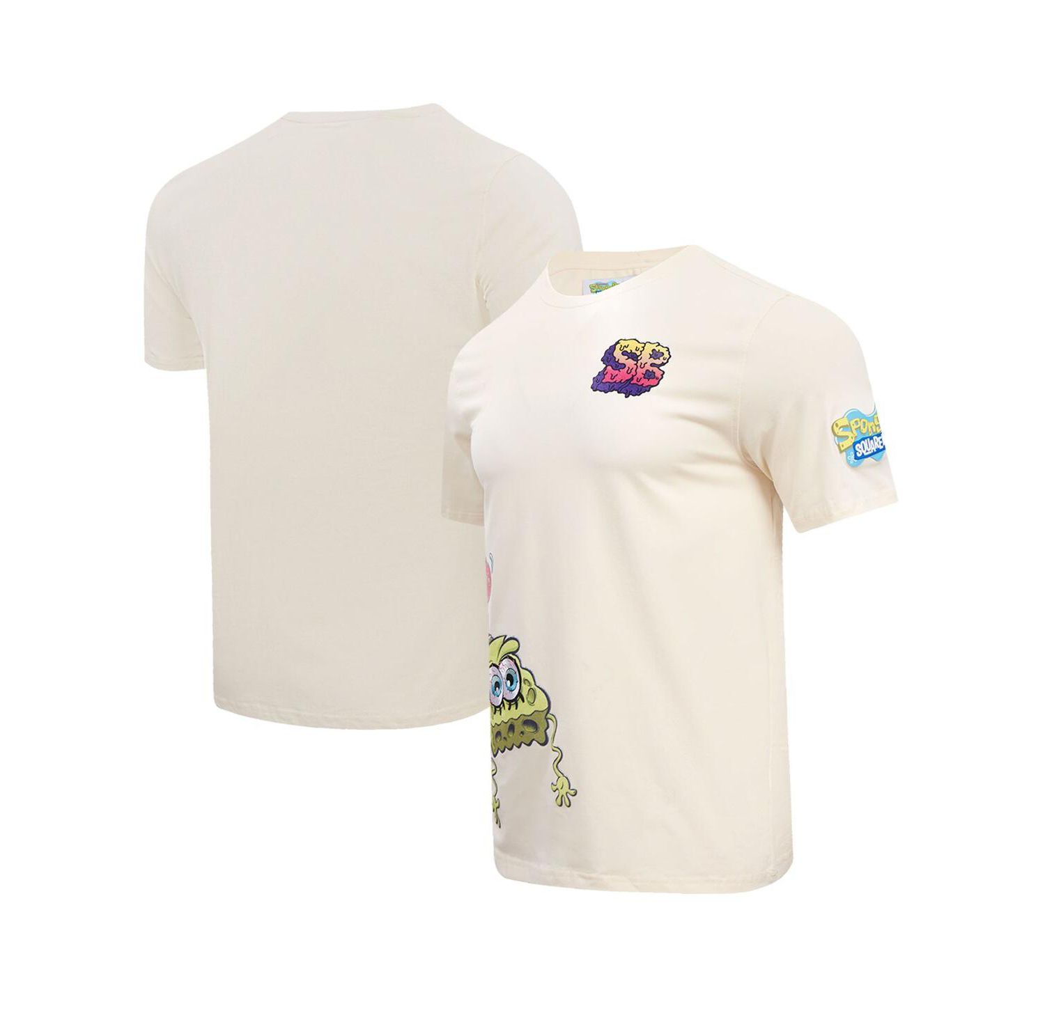 Men's Natural SpongeBob SquarePants Sharp Skillz T-Shirt