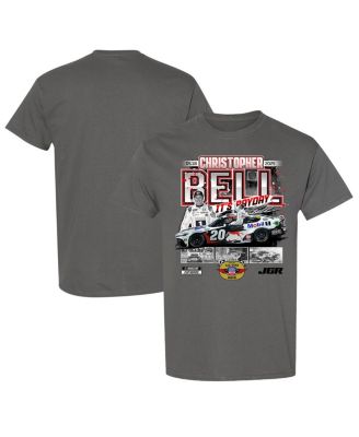 Checkered Flag Sports - Men's Charcoal Christopher Bell 2025 NASCAR All-Star Race Winner T-Shirt