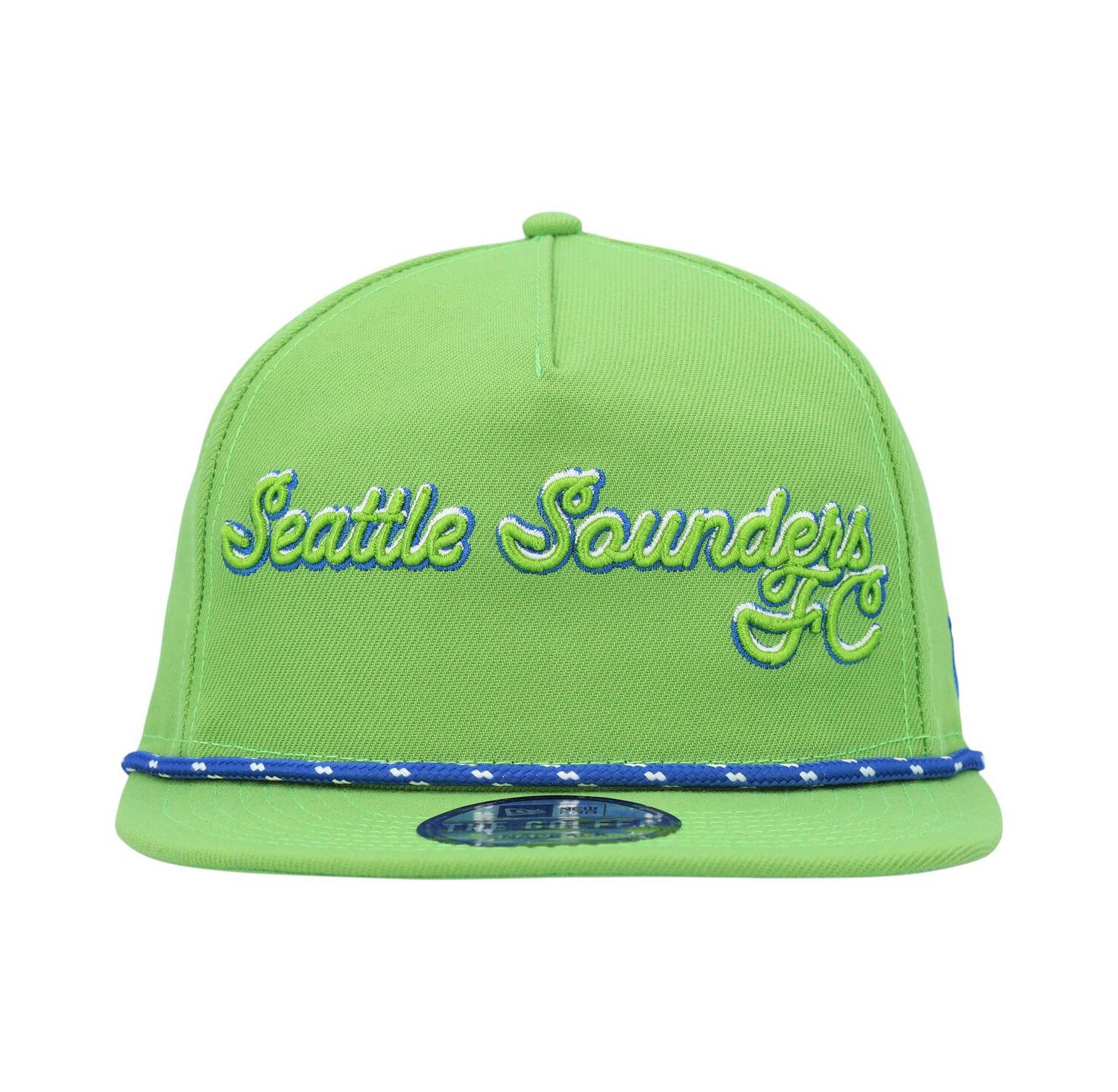 Men's Rave Green Seattle Sounders FC Script Golfer Adjustable Hat