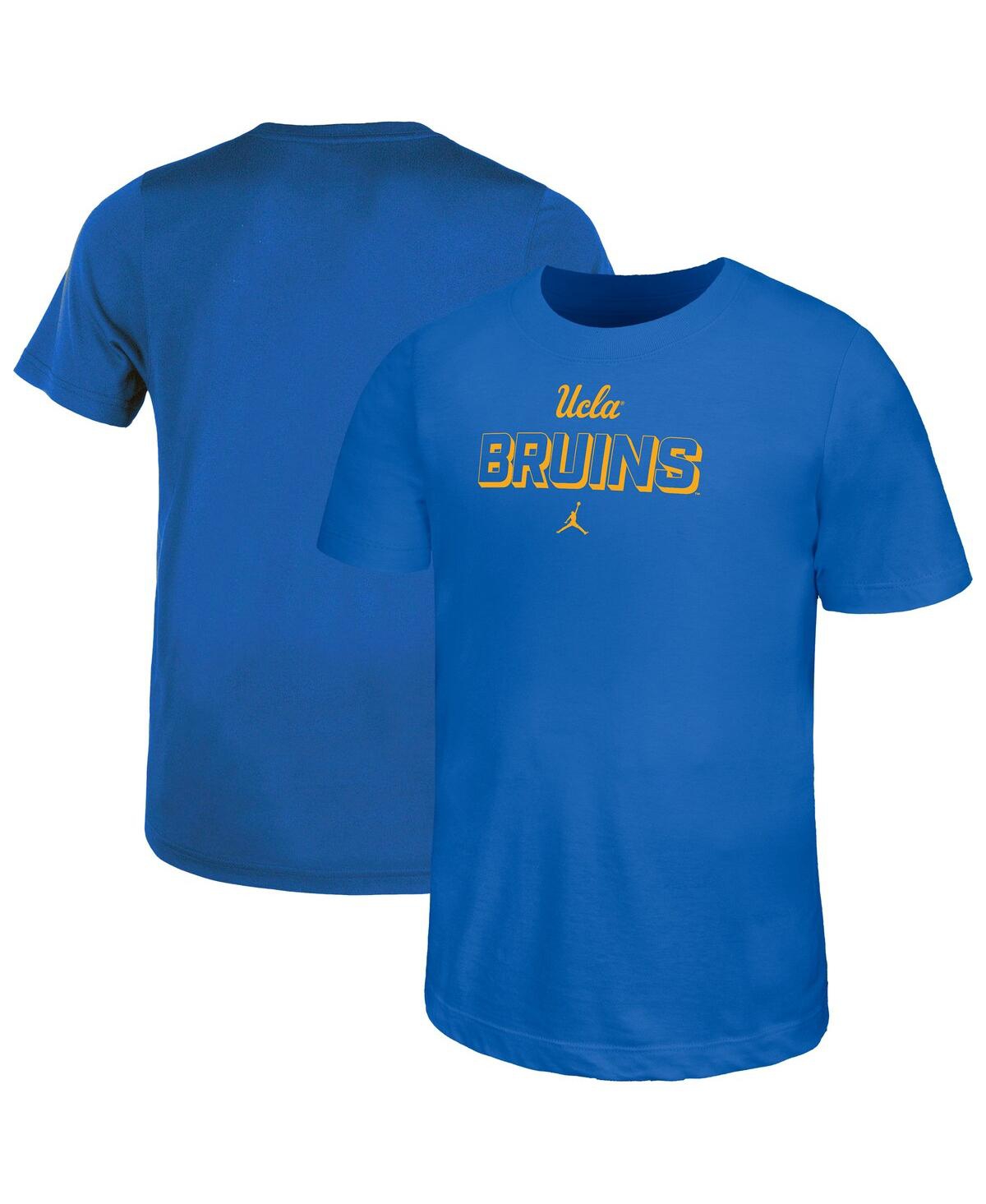 Jordan Big Boys And Girls  Blue Ucla Bruins Legend Performance T-shirt In Blue