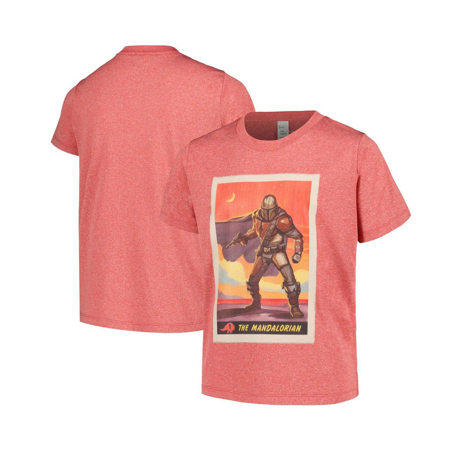 Big Boys and Girls The Mandalorian Poster T-Shirt