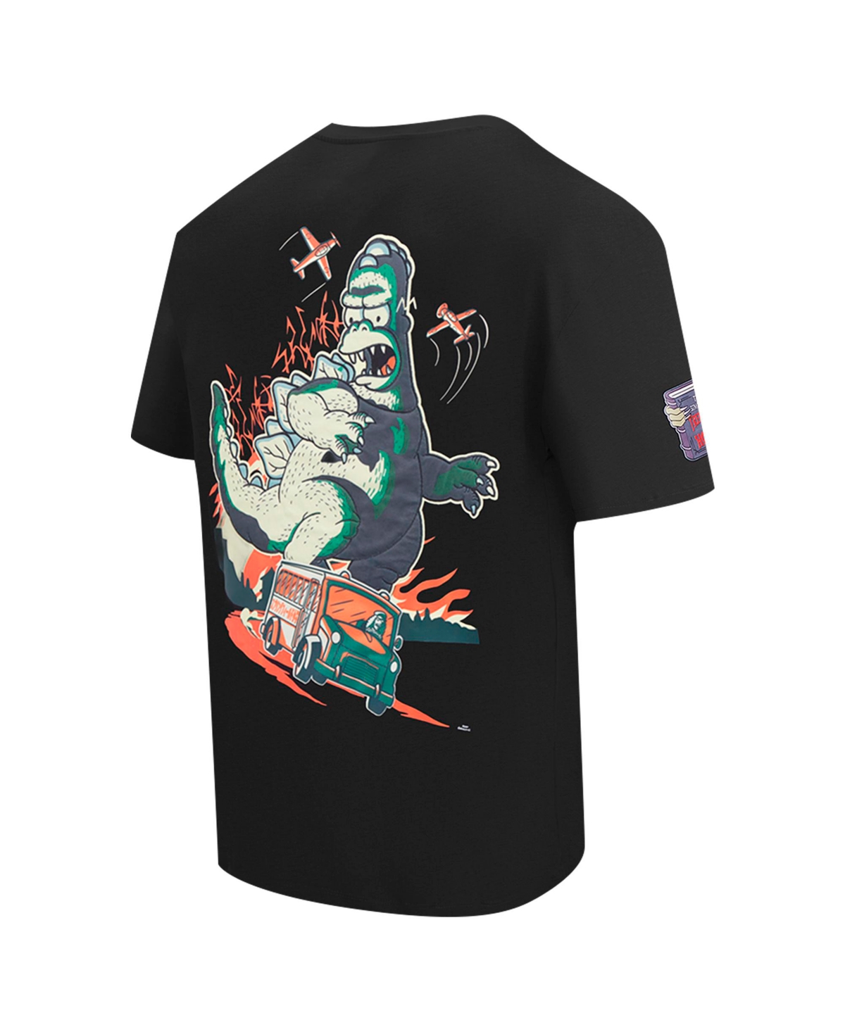 Freeze Max Men's Black the Simpsons Homerzilla T-Shirt