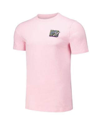 Men's Pink MTV Zombie Regular Fit T-Shirt