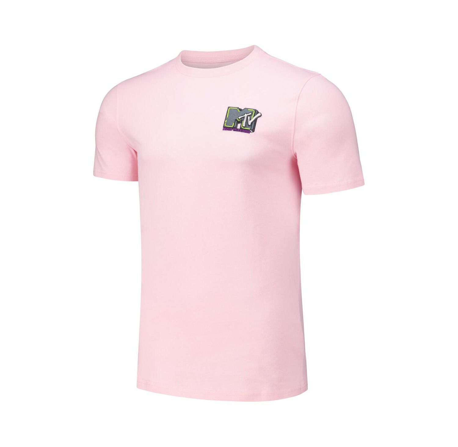 Men's Pink MTV Zombie Regular Fit T-Shirt