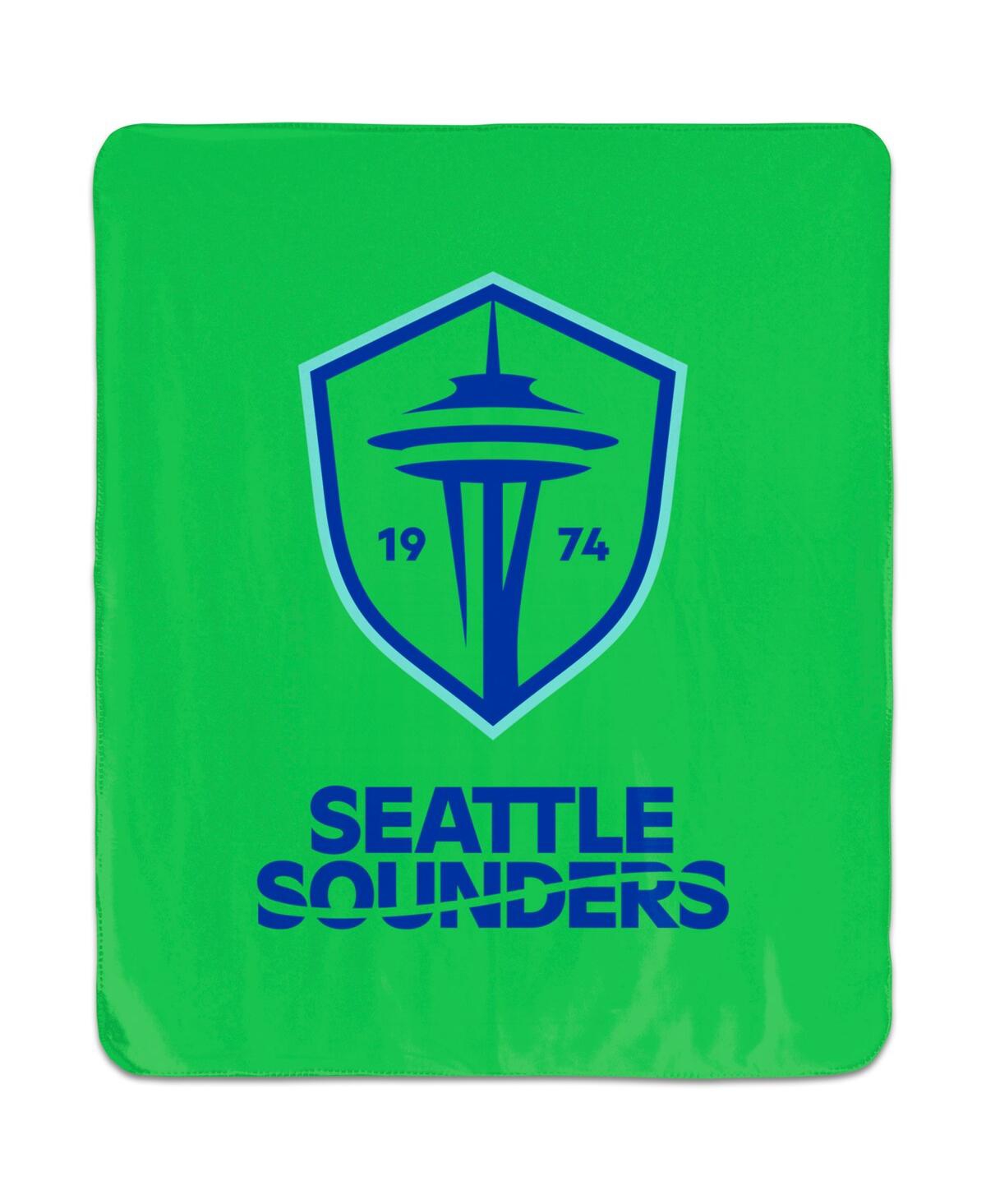 Wincraft Seattle Sounders Fc 50" X 60" Throw Blanket In Green
