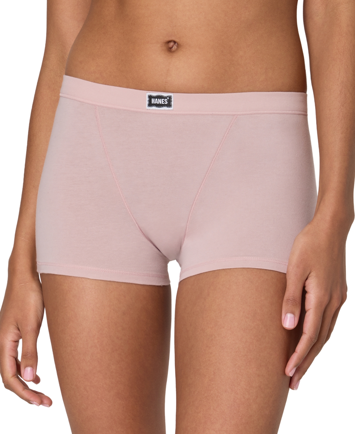 Hanes Women's 3-Pk. Originals Ultimate Boxer Brief Underwear 45VOBB