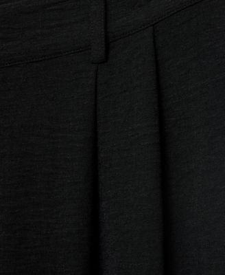 Women's Straight-Fit Pleated Pants