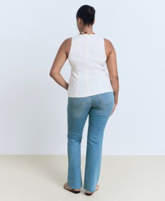 Women's Fiona Flared Mid-Rise Jeans