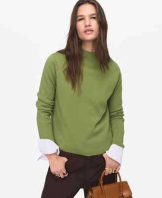 Women's Perkins Neck Knitted Sweater