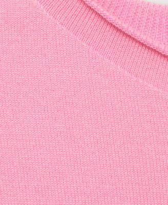 Women's Short-Sleeved Fine-Knit Sweater