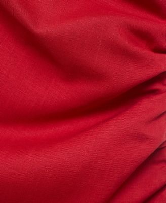 Women's Asymmetrical Neckline Lyocell Dress