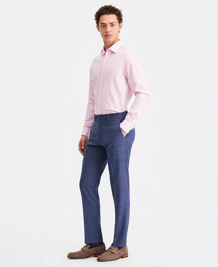 Men's Modern-Fit Wool TH-Flex Stretch Suit Separates Pant - thumbnail 8