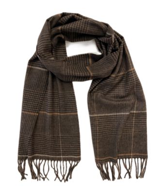 V. Fraas - Men's Large Glen Plaid Scarf